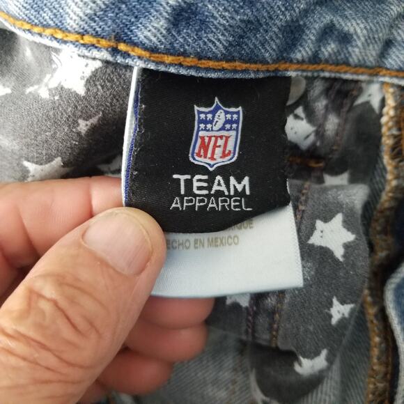 Pittsburgh Steelers Jeans Mens 32x30 Light Wash NFL Football 5 Pocket Pants - Picture 15 of 16